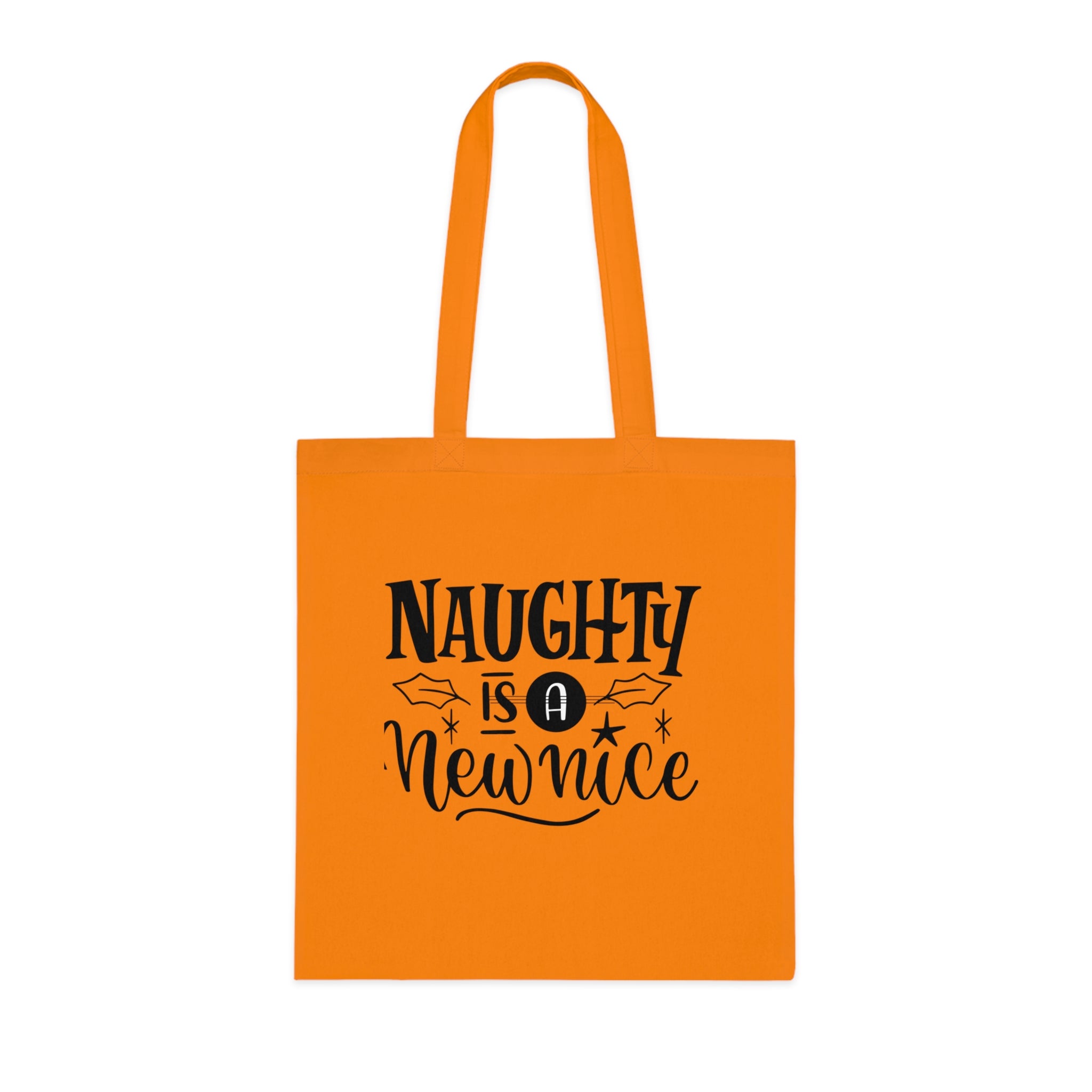 Naughty Is A New Nice Cotton Tote — Funny Holiday Gift Bag